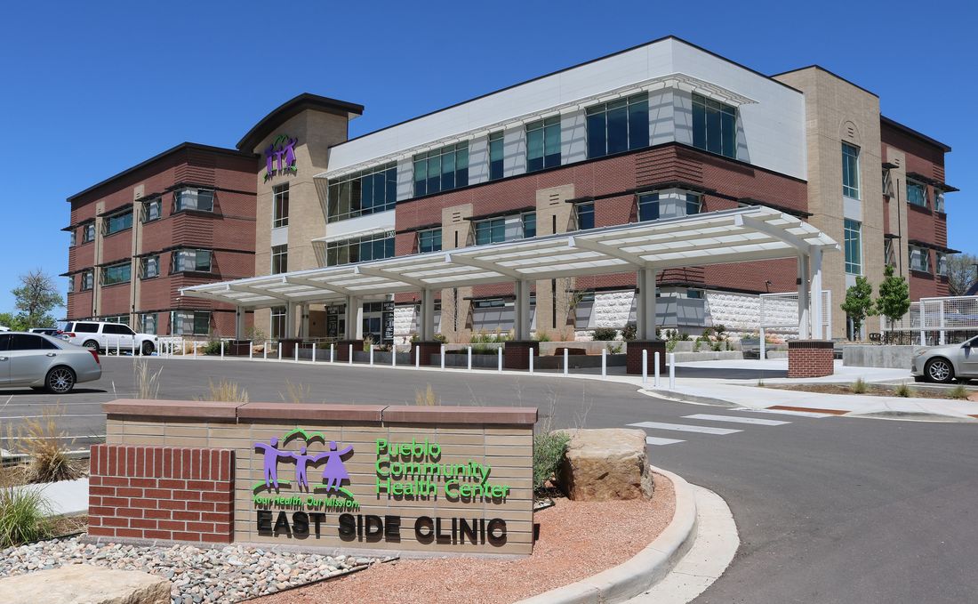 A community health center clinic building in Pueblo, Colorado