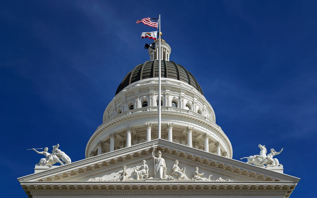 The California State Capitol building