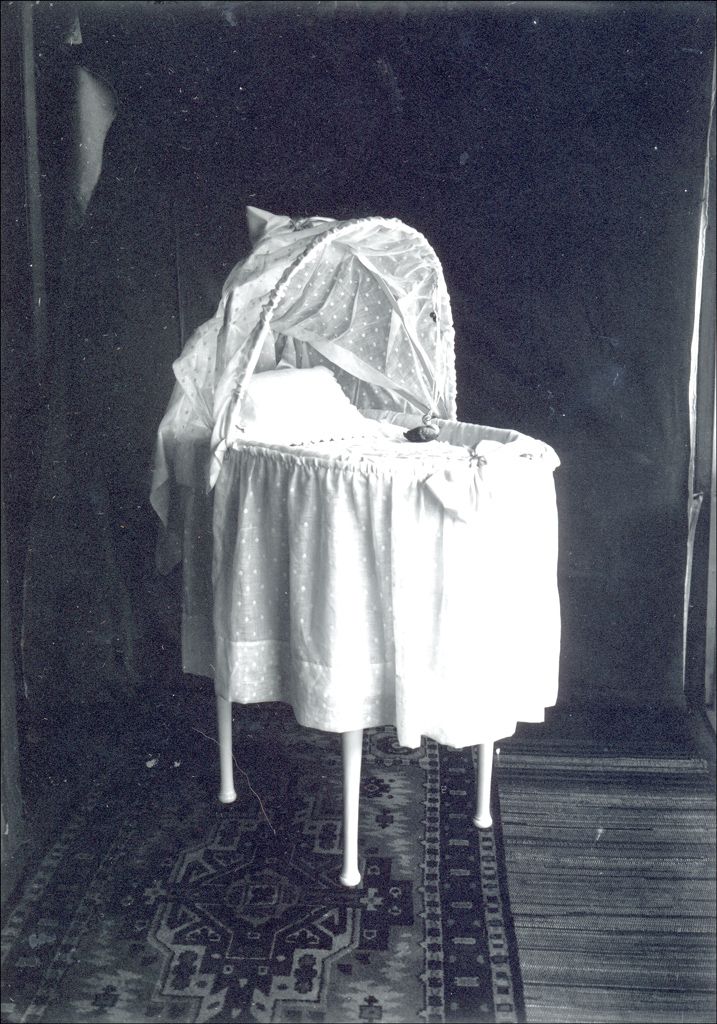 An empty bassinet in Keene, New Hampshire